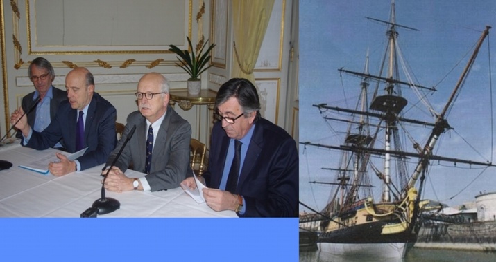 L' Hermione de La Fayette réserve sa première sortie à Bordeaux