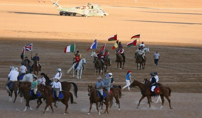 La première édition du Galops of Oman:un raid de rêve à cheval