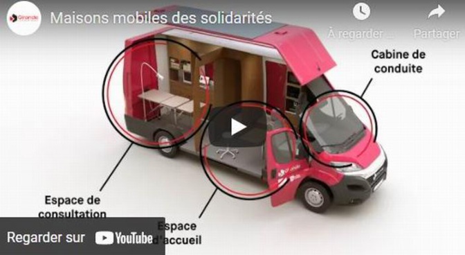 Après le vaccibus le bus médical itinérant en Gironde