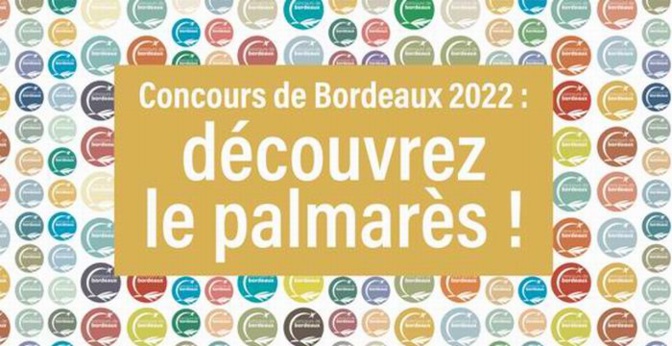 Concours des vins de Bordeaux 2022: le palmarès