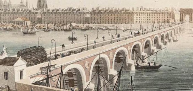 Pont de Pierre de Bordeaux: l'hommage des 200 ans