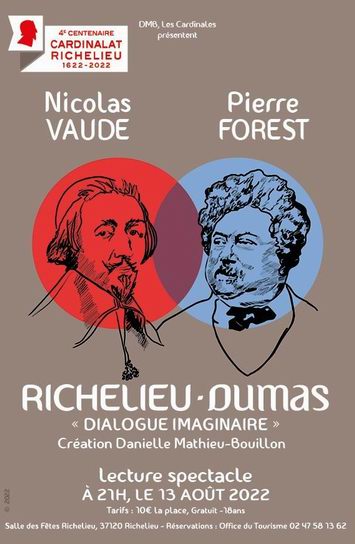 Quand Alexandre Dumas et Richelieu parlent à....Richelieu Quand Alexandre Dumas et Richelieu parlent à....Richelieu