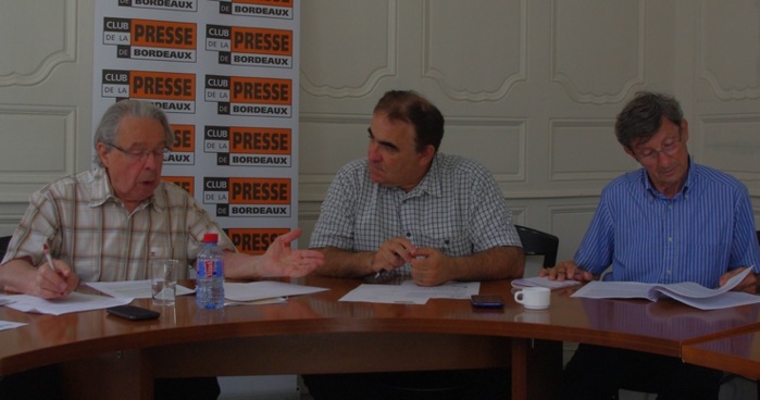 Présnetaton de l'étude au Club de la Presse de Bordeaux (Ph Paysud)