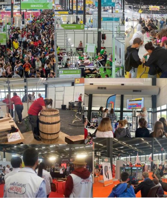 Les Olympiades des métiers en forme en  N.-Aquitaine