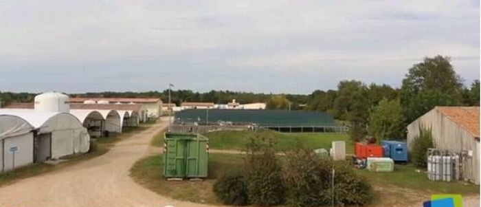 La station de l'IRSTEA à St Seurin (copie d'écran vidéo IRSTEA)