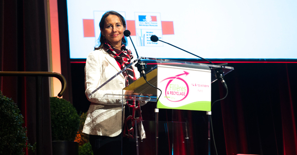 Mme Royal lors de la Conference sur la biodiversité (Ph DR)