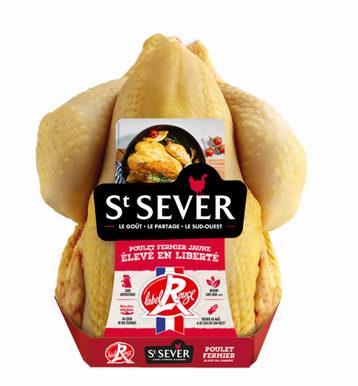 Poulet fermier:la marque Saint-Sever se modernise