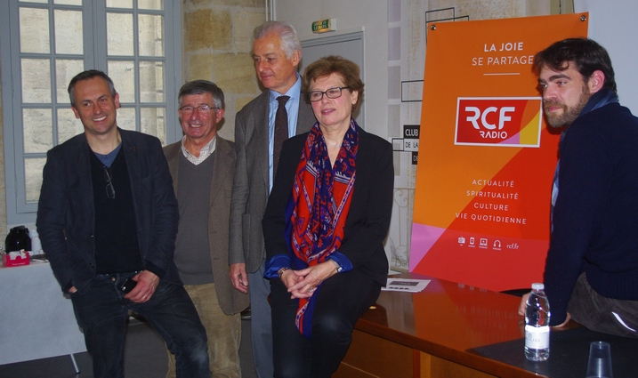 Une partie des responsables et animateurs de RCF Bordeaux (Ph Paysud)