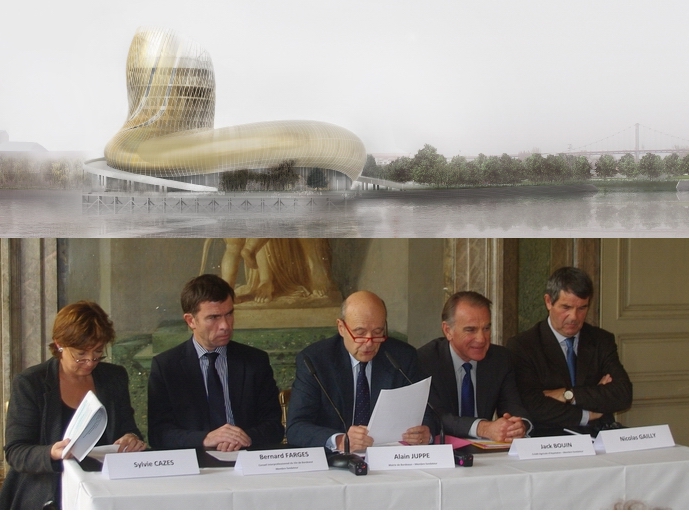 Fondation pour la culture et les civilisations du vin: les clés de la Cité à Bordeaux