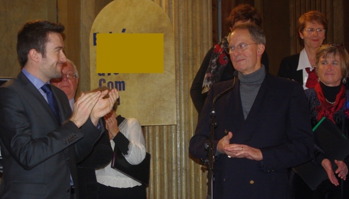 Fabien Robert félicite Yves Duclos (Ph Paysud) Fabien Robert félicite Yves Duclos (Ph Paysud)