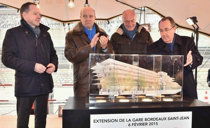 Gare Saint-Jean à Bordeaux:coup d'envoi pour le côté Belcier