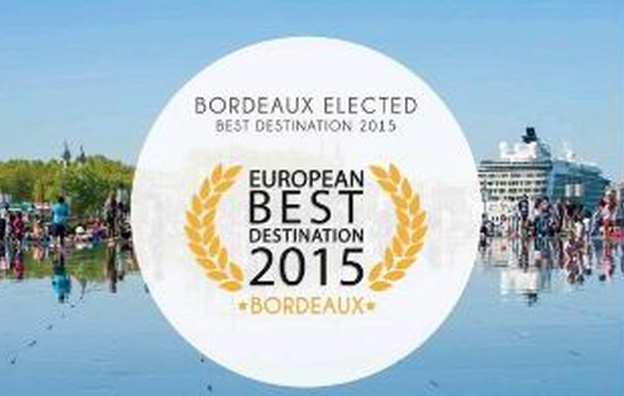 Bordeaux sacrée "European Best Destination 2015" Bordeaux sacrée "European Best Destination 2015"