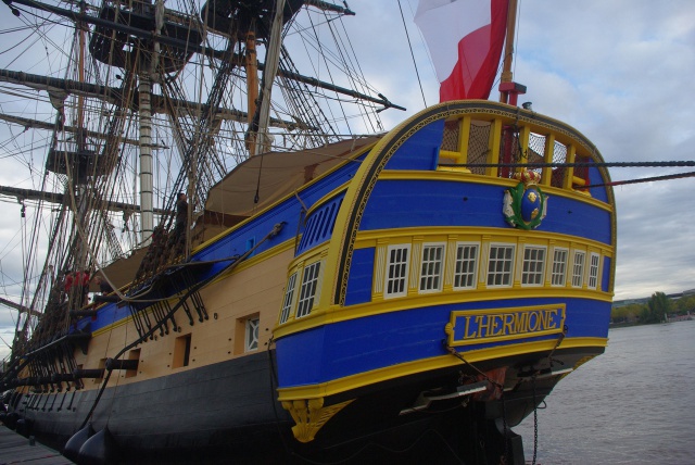 L'Hermione:c'est le grand départ vers l'Amérique