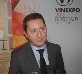 Guillaume Deglise,directeur général de Vinexpo (Ph Paysud) Guillaume Deglise,directeur général de Vinexpo (Ph Paysud)