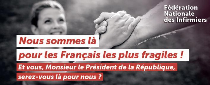 Les infirmières et infirmiers en appellent à Macron Les infirmières et infirmiers en appellent à Macron