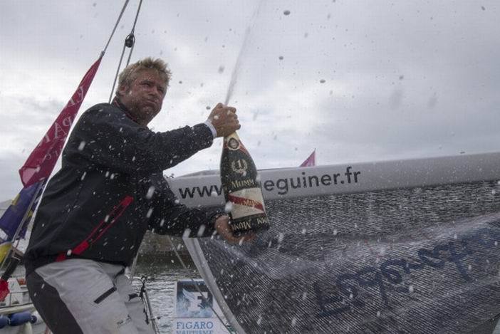 Yann Eliès remporte  la 46e Solitaire du Figaro-Eric Bompard cachemire