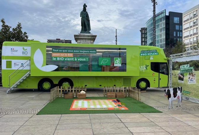 Le bus Bio Tour passe par Bordeaux