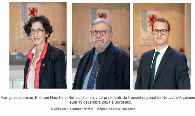Nouvelle-Aquitaine: mouvements aux vice-présidences Nouvelle-Aquitaine: mouvements aux vice-présidences