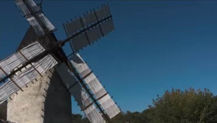 Le moulin de Vensac (capt.écran vidéo bordeaux-tourisme)