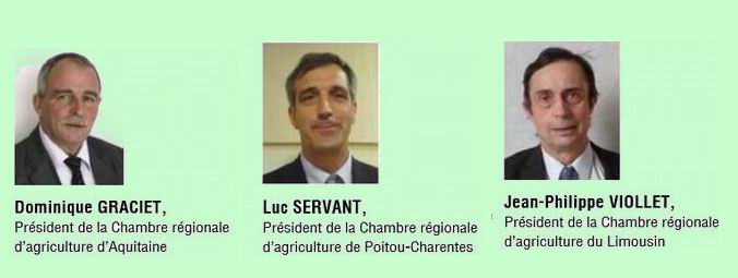 Président et vice-présidents... (DR) Président et vice-présidents... (DR)