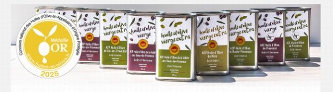 Le palmarès du 22e concours des huiles d'olive AOP
