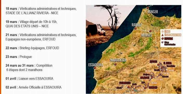 C'est parti pour le Rallye Aïcha des Gazelles du Maroc