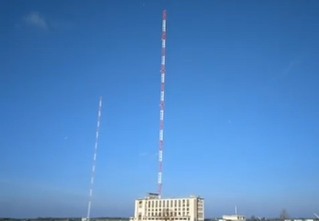 L'émetteur d'Allouis (ph Musée de la Radio Auvergne) L'émetteur d'Allouis (ph Musée de la Radio Auvergne)