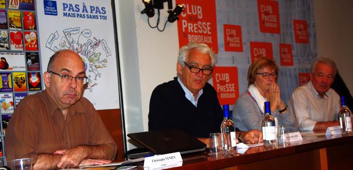 Présentation de l'évènement au Club de la presse de Bordeaux (ph Paysud)