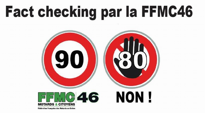 Comment la Fédération des motards du Lot démonte le 80km/h
