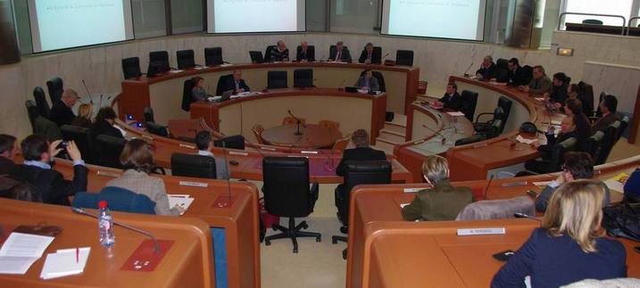 Une conférence sur l'oenotouirsme au département de la Gironde en 2012 (ph Paysud)