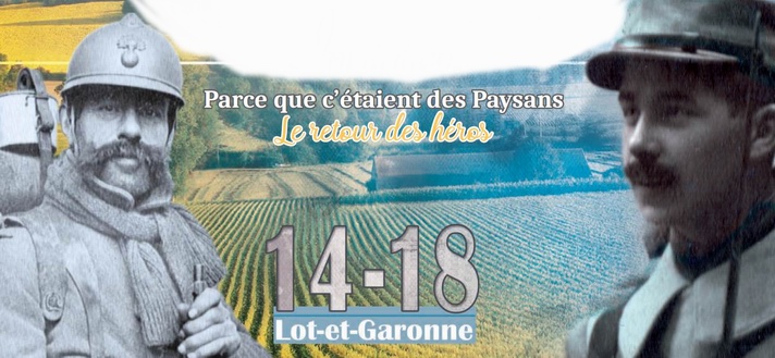 Centenaire de 1918: hommage aux paysans soldats en Lot-et-Garonne