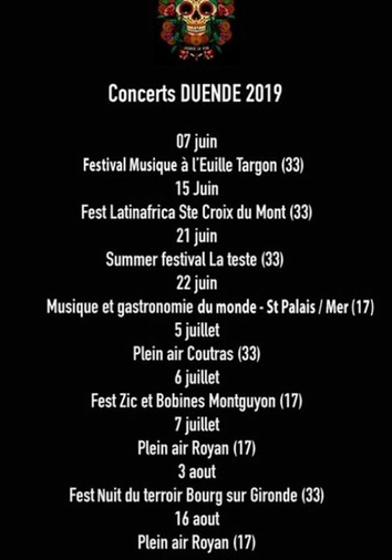 Duende en route avec rock et salsa Duende en route avec rock et salsa