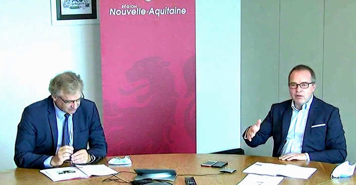 Hervé Lefèvre et Renaud Lagrave (DR)