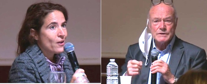 Mazarine Pingeot et Alain Rousset (DR)