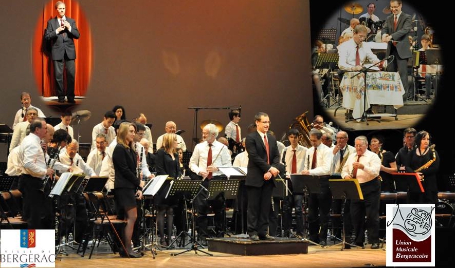 Union Musicale Bergeracoise:entre Valses de Vienne et Danse avec les loups
