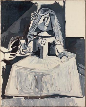 Pablo Picasso (1881-1973) Las Meninas [Infanta Margarita María] 1957 100x81 cm Musée Picasso Barcelone © Gasull Fotografia © Succession Picasso 2022