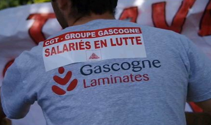 Copie d'écran d'une vidéo CGT en 2012
