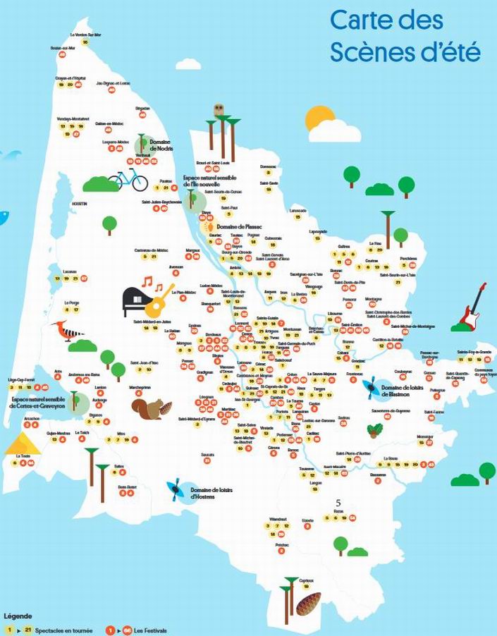 Le retour des Scènes d'Eté de Gironde