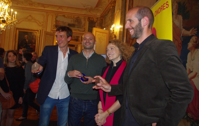 Les heureux récipiendaires; A doite Philippe Pujol (Ph Paysud) Les heureux récipiendaires; A doite Philippe Pujol (Ph Paysud)