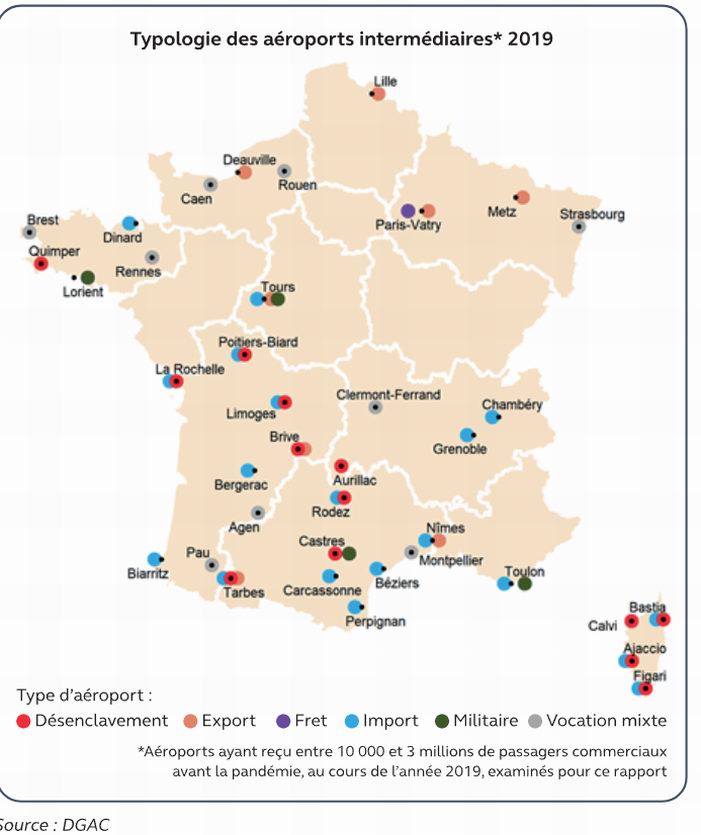 La Cour des comptes sur la piste des aéroports des villes moyennes