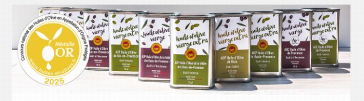 Le palmarès du 22e concours des huiles d'olive AOP