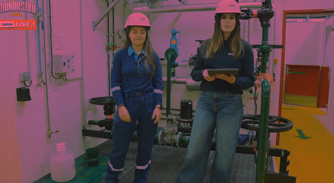 Une centrale nucléaire EDF vue de l'intérieur