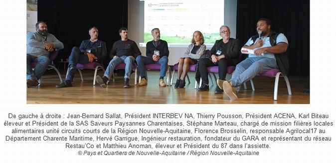 Pacte alimentaire aquitain:bilan à Saintes