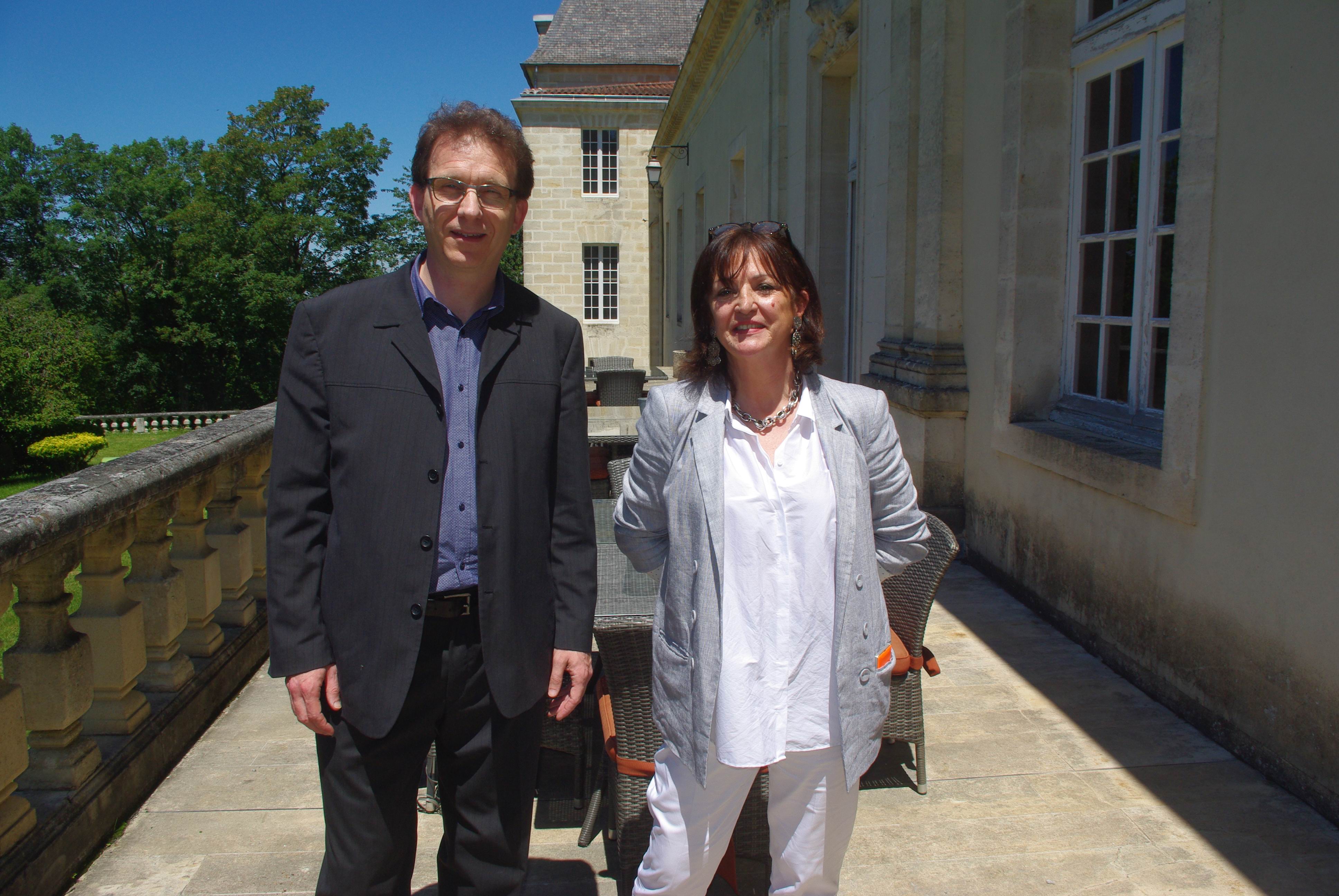 Alain Monget et Geneviève Marcusse-Artigue (Ph Paysud)
