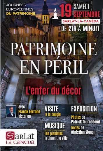 Sauvegarde du patrimoine au programme à Sarlat