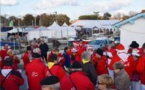 Huîtres et entre-deux-mers aux Cabanes en fête d'Andernos (Gironde)