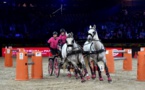 Le salon du cheval de Paris en marche