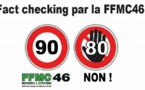 Comment la Fédération des motards du Lot démonte le 80km/h