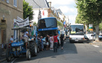 Les retraités agricoles dans la rue à Bergerac