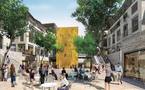 Bordeaux:la future Place Sainte-Catherine